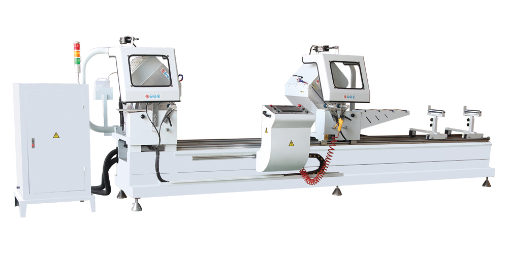 铝塑型材数控双角切割锯