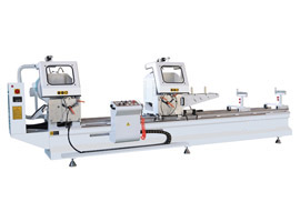 铝塑型材双头切割锯(自动内外摆角)