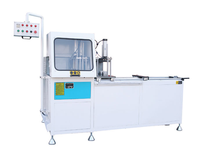 铝门窗角码自动切割锯