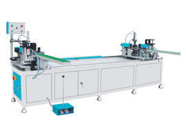 铝门窗双头组角机