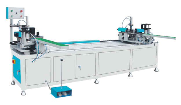 铝门窗双头组角机