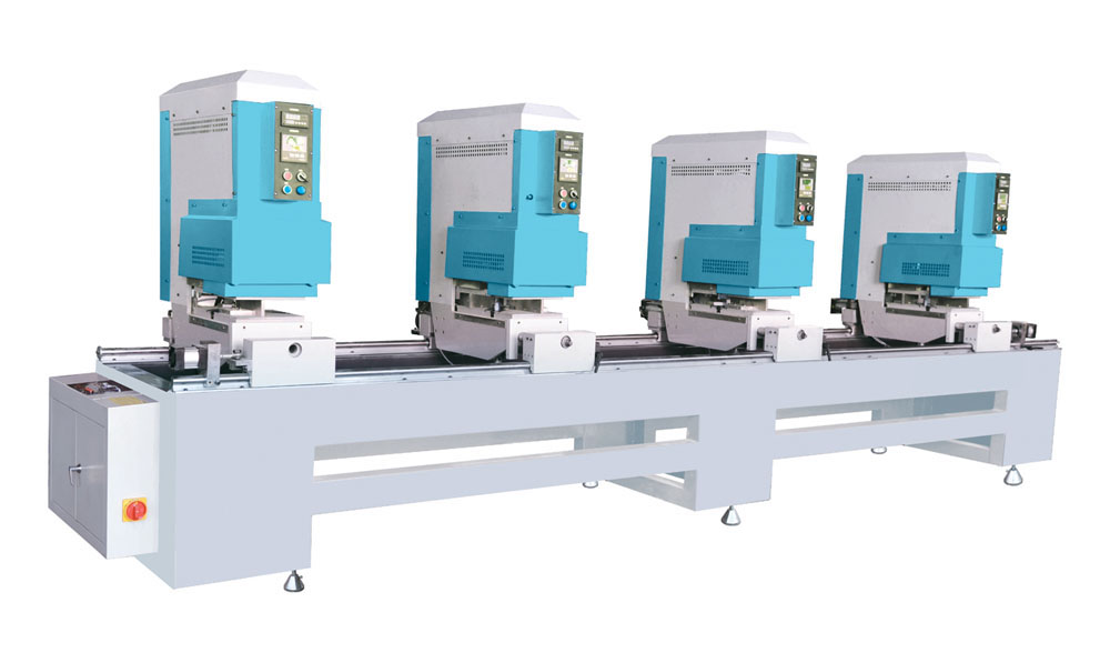 塑料门窗双面无缝四位焊接机