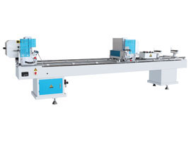 铝塑型材双角切割锯