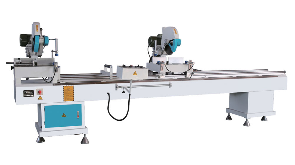 铝塑型材双角切割锯