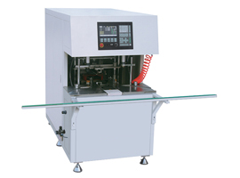 塑料门窗数控角缝清理机